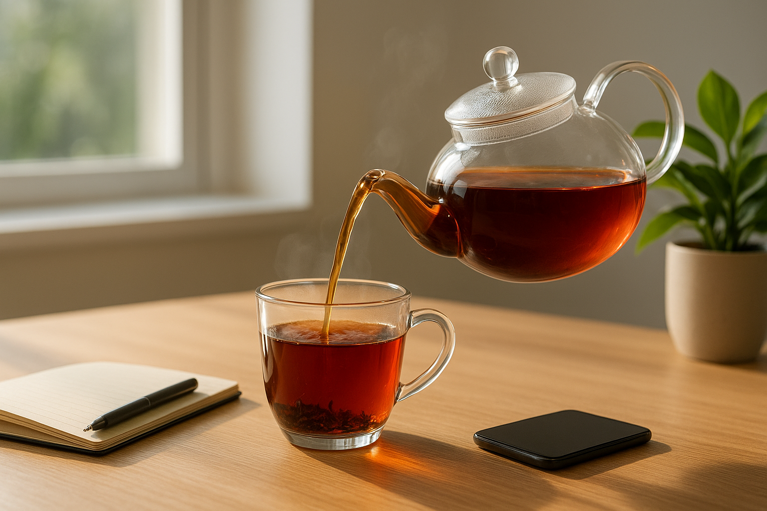 ۵ استراحت کوتاه با چای سیاه ایرانی برای خلاقیت کاری